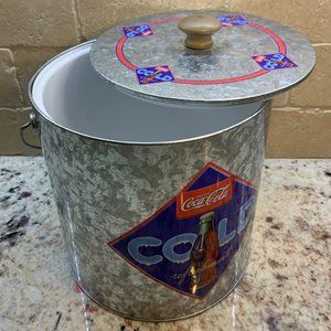 Coca-Cola COKE Ice Bucket Galvanized